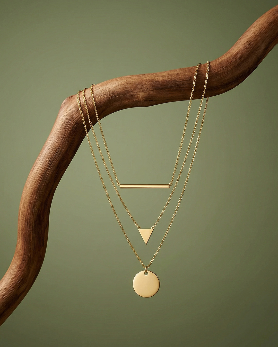 Collier femme plaqué or - Bijouterie Hypnotic